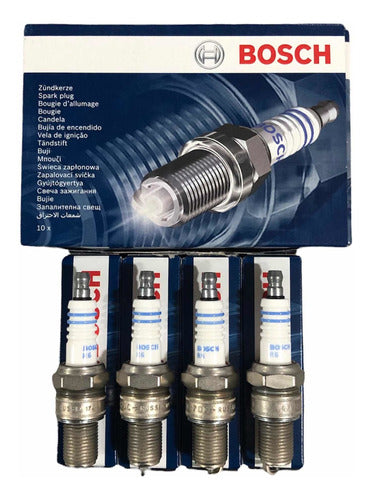 Bosch WR7DC+ Spark Plugs for Chevrolet Vectra 2.2 MPFI SOHC 0