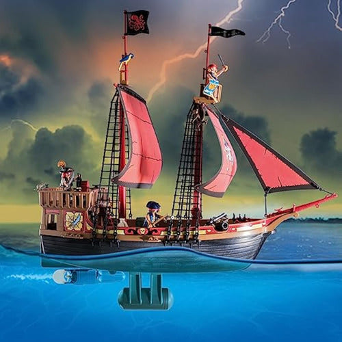 Playmobil 70411 Pirates Large Floating Pirate Ship 1