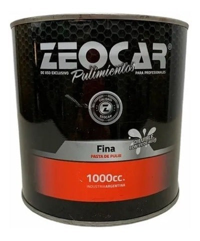 Zeocar Pasta De Pulir Fina 1kg Tecnopaint 1