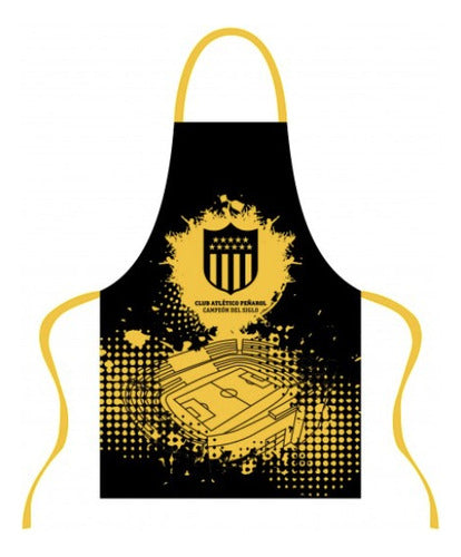 Celeste Hincha Oficial Delantal Peñarol Nacional Licenciado 0