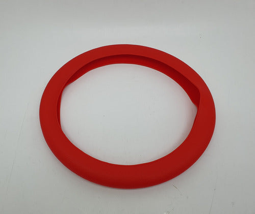 Iael Universal Red Silicone Steering Wheel Cover 34 to 45 cm 5