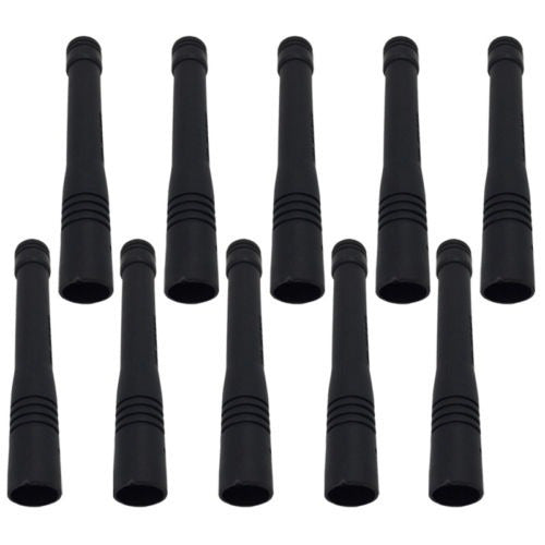 Vertex 10pcs UHF Antenna Stubby for VX150 Standard VX160 VX1 0