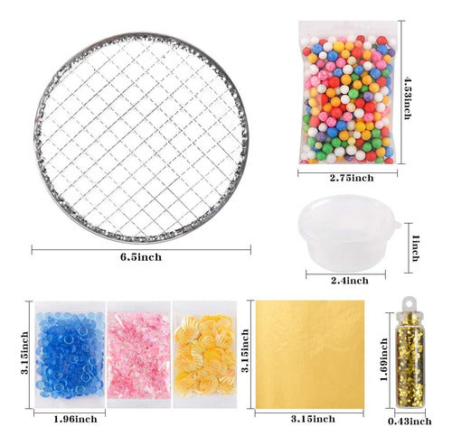 HOLICOLOR Slime Creation Kit with Accessories and Materials 1