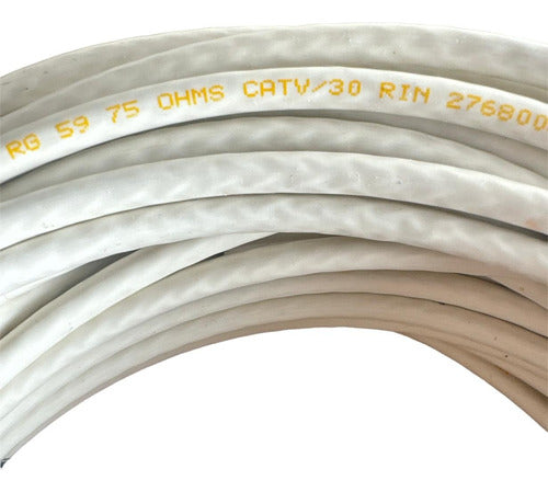 Rollo Cable Tv Catv/30 X 40mts Feplast 1