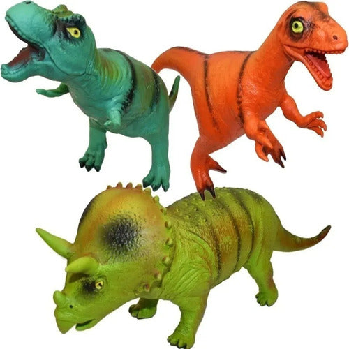 Large Rubber Dinosaur Inflatable Models for Kids 0