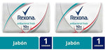 Pack X2u Jabón De Tocador Antibacterial 90g Rexona 0