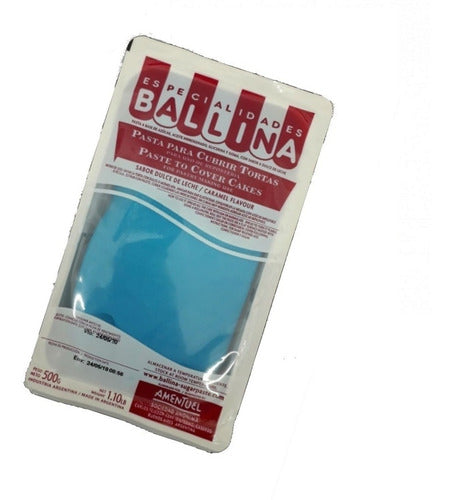 Pasta Ballina Para Cubrir - 500 Grs - Color Celeste 0