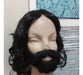 La Parti Wigs! Black Wig and Beard Set 3