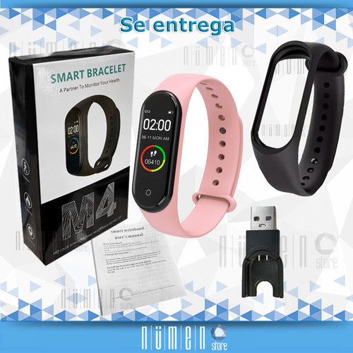 Smart Watch Smart Band M4 New with Oximeter + 2 Straps 8
