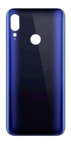 Electronictecno Rear Cover Compatible for Moto E6s Blue 0