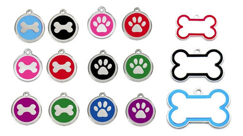 Mascopado Accessories Blisters Dog Bones - Bulk Engravable Tags 0