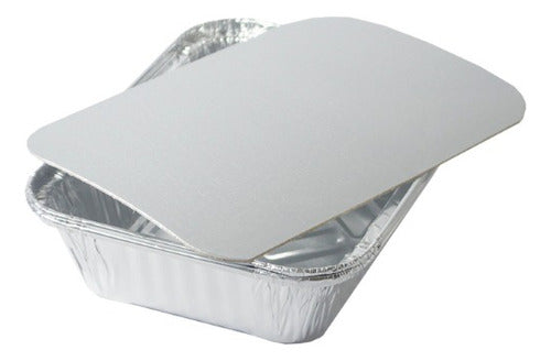 Aluminum F75 Tray with Lid x 400 Units - G4 Manufacturer 1