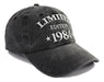 Kamaple 40 Birthday Decorations for Men and Women, Vintage Baseball Cap 2