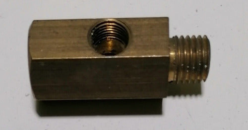 RG. Connection Bronze for Oil Bulb M-h 12x1.25x1/8 Gas 0