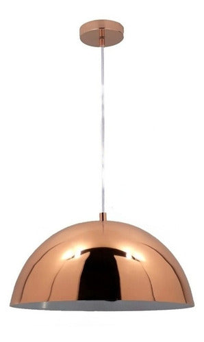 Candil Modern Vintage Copper Hanging Lamp Kitchen 0