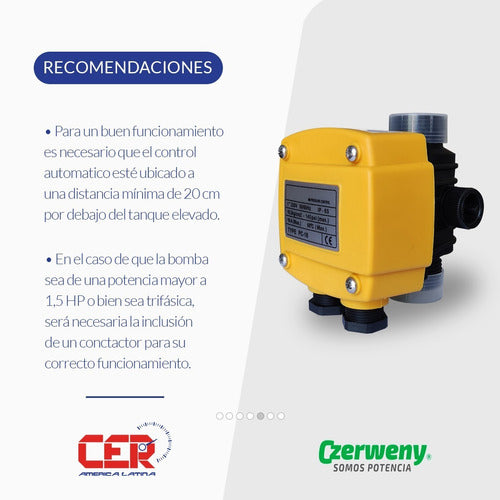 Czerweny PC-18 Automatic Water Flow Control for Pumps 4