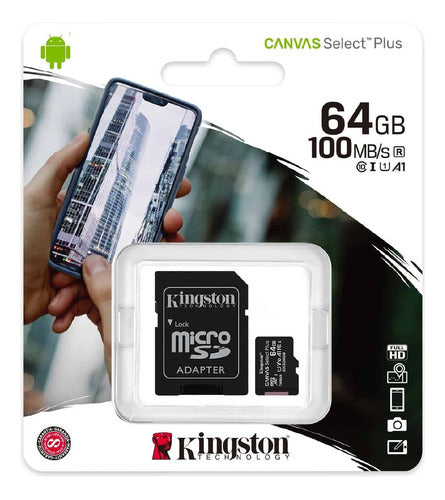 TP-Link Tapo C100 2 Pack + Kingston 64GB MicroSD 2 Pack 2