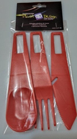 Camping Cutlery Set for Two 0
