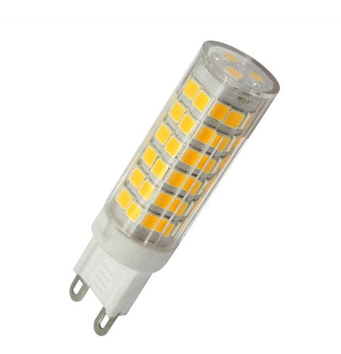 Macroled LED Bipin Lamp 6W G9 220V Warm White Pack of 5 5