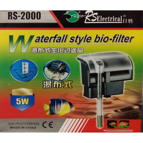 Oferta! Filtro Externo Mochila Cascada Rs2000 800l/h Envios 0