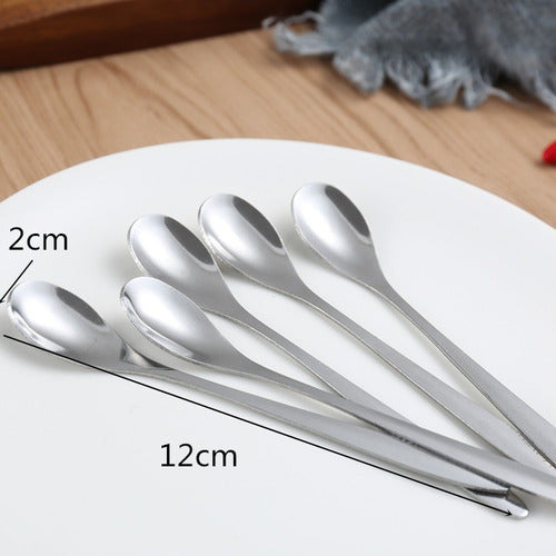 Silverled 6 Coffee Spoons 12 Cm 4