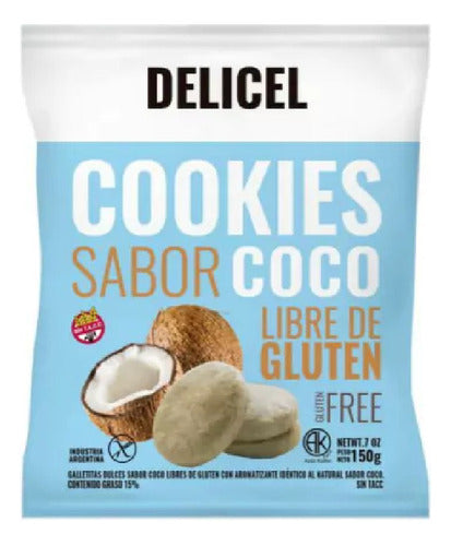 Delicel Galletitas Coco X 150 G Sin Tacc 0