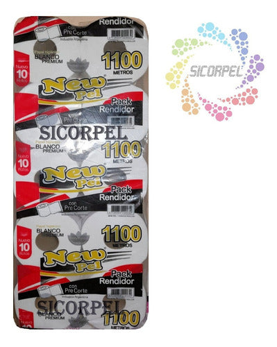 Papel Higienico Hoja Simple 10 X 110mts C/u Pre Corte Blanco 0