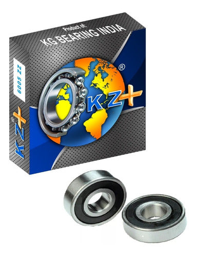 KZ Bearings Kit Rodamientos Rulemanes 6203 - 6204 X 5 Unidades Cada Uno 2