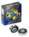 KZ Bearings Kit Rodamientos Rulemanes 6203 - 6204 X 5 Unidades Cada Uno 2