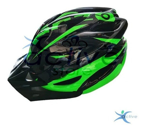 Venzo Vuelta 011 Super Lightweight MTB Helmet with Visor - Adjustable 1