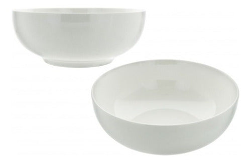 Generic Bowl Cerámica - Liso Cocina Recipiente - 20 Cm X 8,5 Cm 0