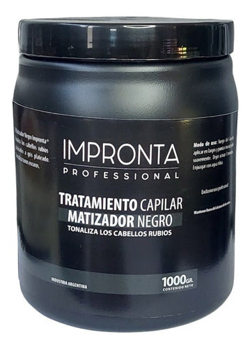 Impronta Mascara Matizador Negro X 1000ml 0