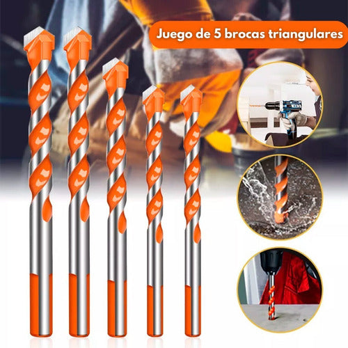 Juego De 5 Brocas De Perforación Múltiple Multimaterial Muy® 2