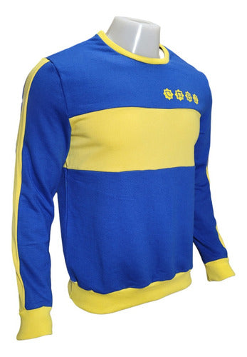 Boca Juniors Retro Long Sleeve Hoodie Official Product 1