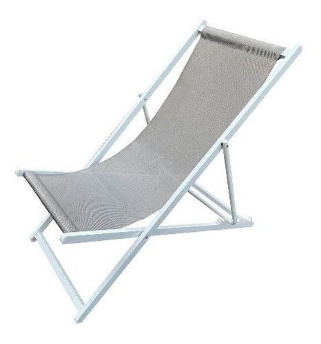 Folding Beach Chair 4 Positions 0