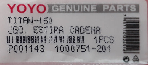 Yoyo Juego Estira Cadena Transmision Honda Cg Titan 150 2