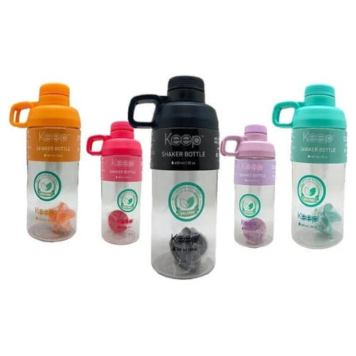 Keep Shaker Sport Bottle with Mixer X 600ml 5