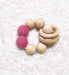 Micaela Crochet Wooden Crochet Rattle Bracelet Montessori Toy 6