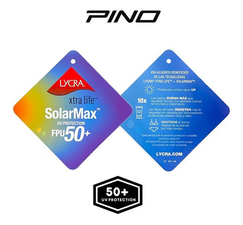 Pino Slim Fit UV 50 Solar Protection Lycra T-shirt 2