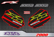 Honda XR 100 Original Decals 1993 to 1998 FX Calcos 6