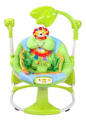 Konig-Kids Rocking Chair Baby Bouncer with Vibration and Mobile 1