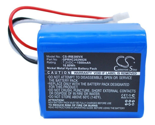 Battery for iRobot Braava 380 GPRHC202N026 W206001001399 0
