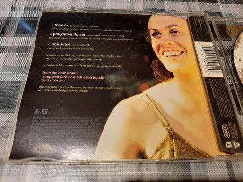 Alanis Morissette - Thank You - Cd Single Importado 2