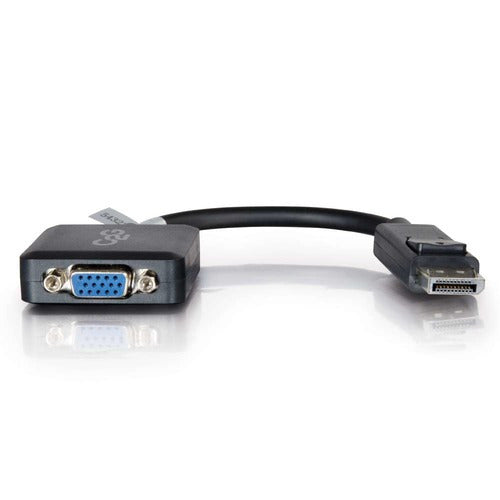 Adaptador C2g Displayport (m) A Vga (h) 8 In Negro 1