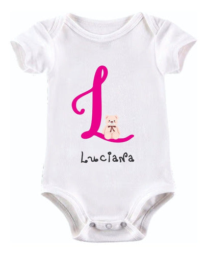 GRAFICAEXXE Personalized Baby Bodysuit for Girls with Phrase, Photo, Image, Name 0