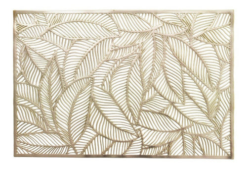 MAGI Home & Deco Individual Rectangular Dorado (45 X 30 Cm) - Easy to Clean 0