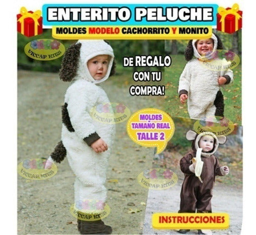 Moldes Y Patrones De Ropa Para Bebés Bodys Enteritos Campera 6