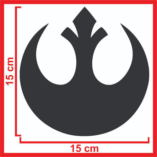 Calco Vinilo Sticker Star Wars Rebel Alliance Auto Tuning 0