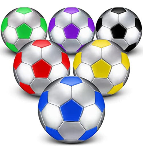 Hydren Pack of 6 Christian Soccer Balls 0