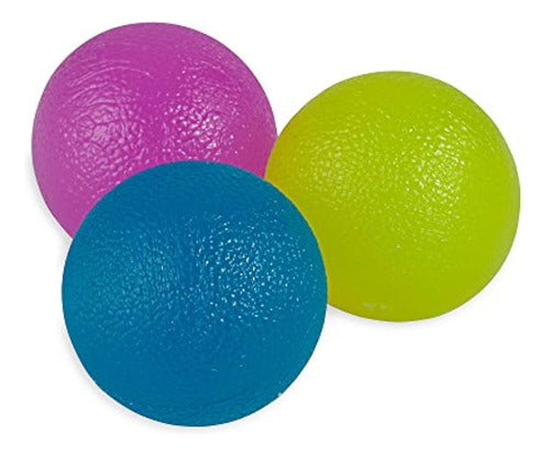 Gaiam Restore Hand Therapy Kit and Components | Massage Balls 0